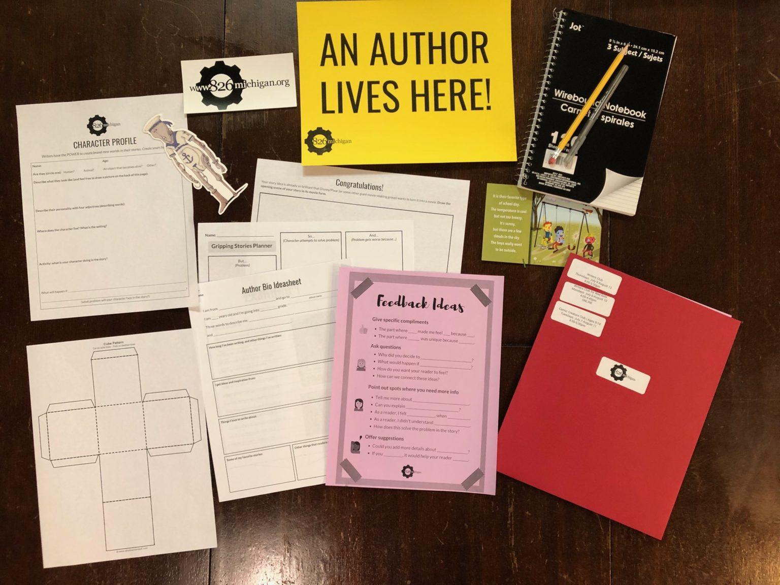 Writing Kits from 826michigan - Write at Home, Write Now - 826michigan